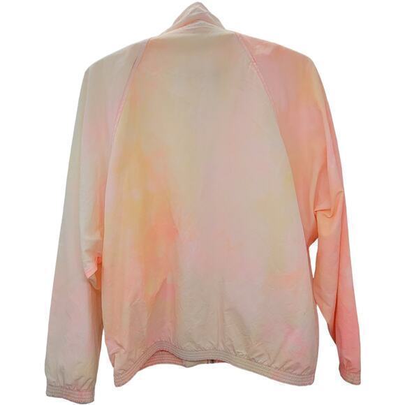 Michelle Palmer 80s Pink Yellow Vintage Track Jogging Suit - Picture 3 of 16